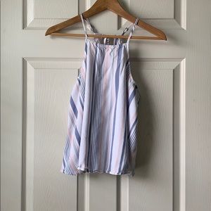 Hollister High Neck Flowy Top